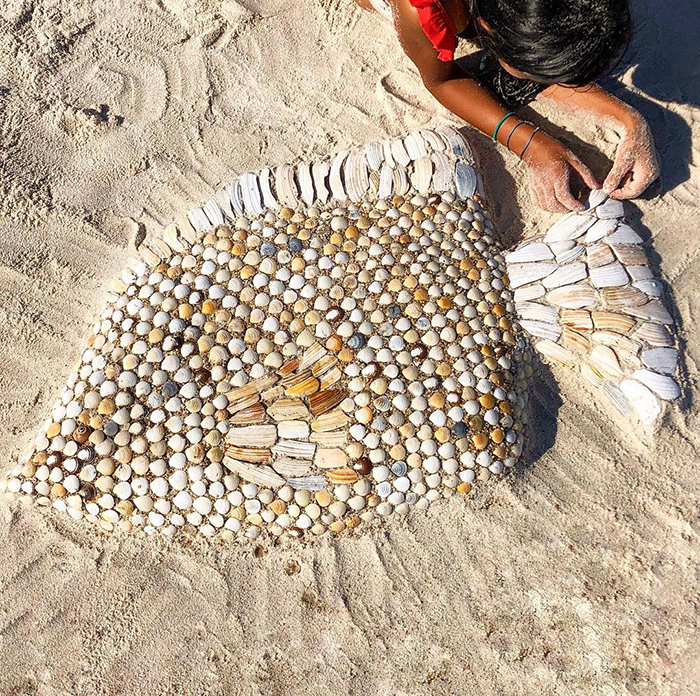 貝殻で作られた28のアート作品 | netgeek